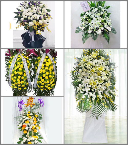 黑龙江鸡西虎林市虎林镇白事花篮预定